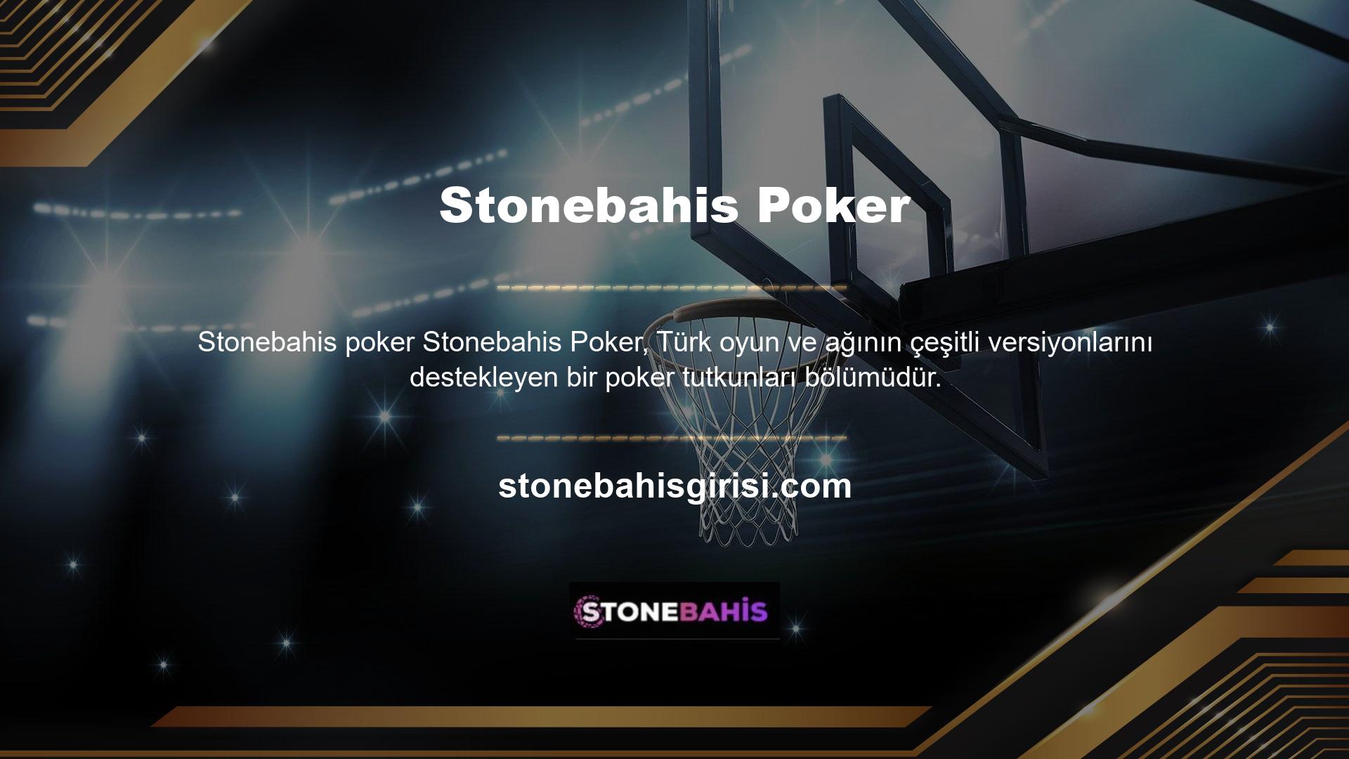 Site içeriğinde pokerin farklı versiyonları bulunmakta ve tüm bu oyun seçeneklerine ana sayfadaki poker kategorisi üzerinden giriş yapılarak ulaşılabilmektedir